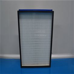 广州厂家镀锌框有隔板板耐高温高效空气过滤器尺寸规格可选